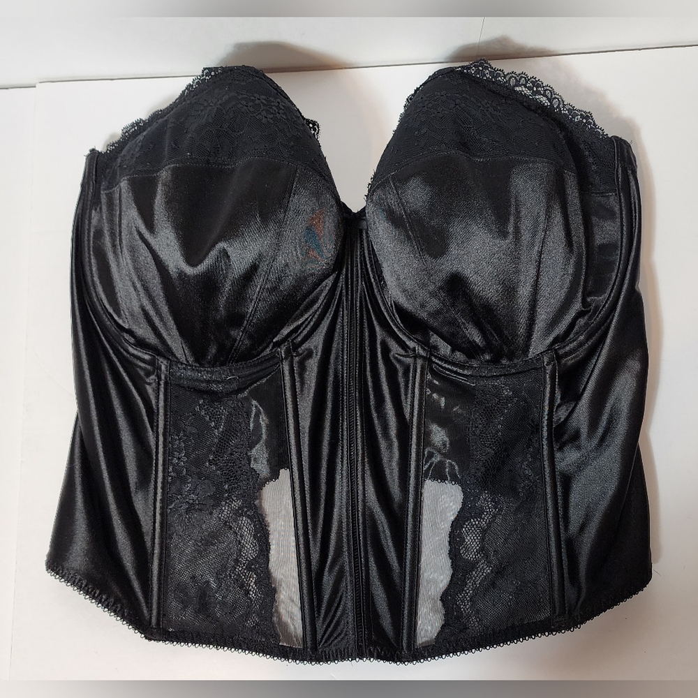 Elomi Black Bustier / Corset Size 40J